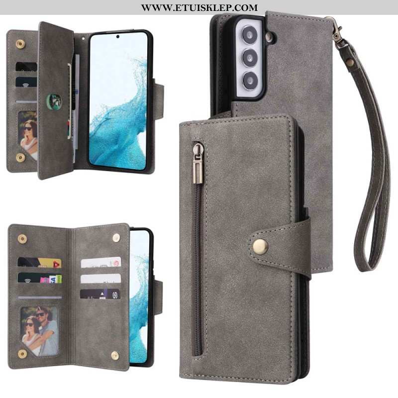 Etui Folio do Samsung Galaxy S23 5G Multi-karty I Portfel